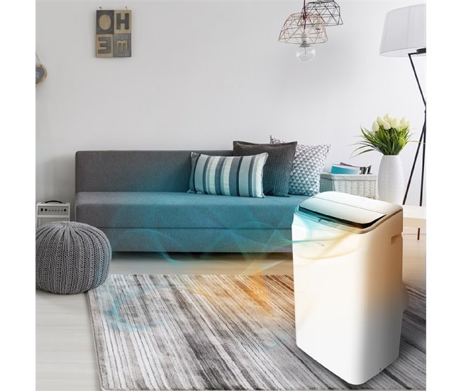 Aire acondicionado portátil ForceClima 14600 Soundless Heating Cecotec Blanco