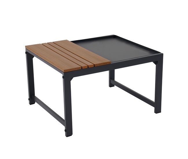 Set de jardín CORNER color antracita Gris Oscuro