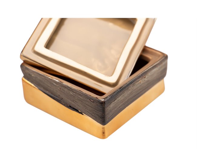 Caja Ceramica Adda Home Dorado