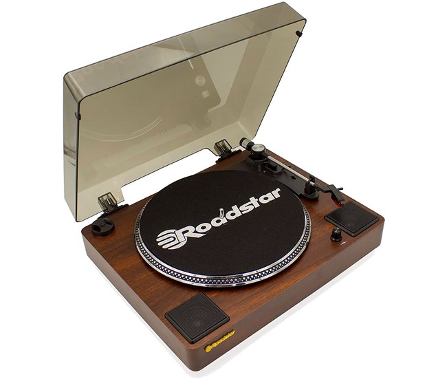 Tocadiscos Roadstar TT-260SPK Madera