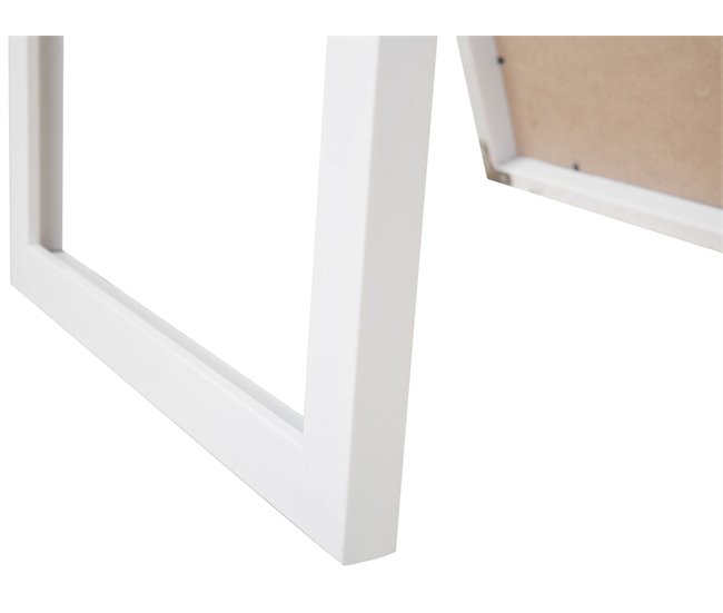 Beliani Espejo de pie TORCY 40x3 Blanco