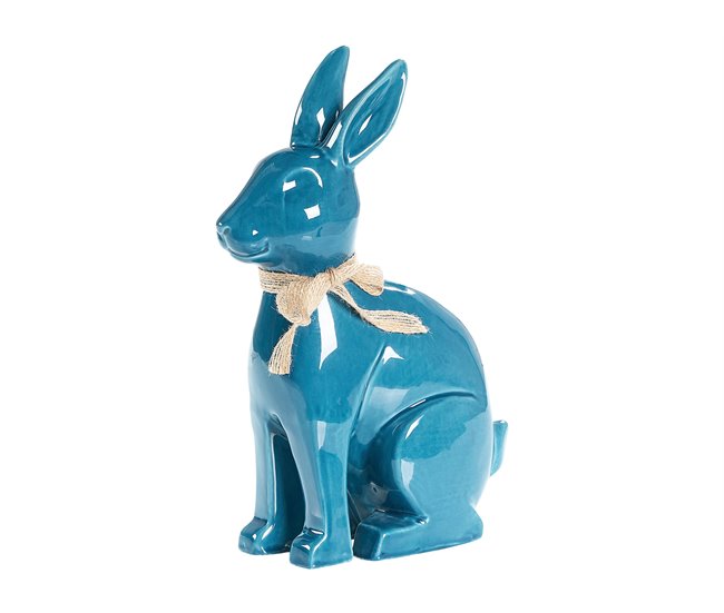 Beliani Figura decorativa JAMBLES Azul