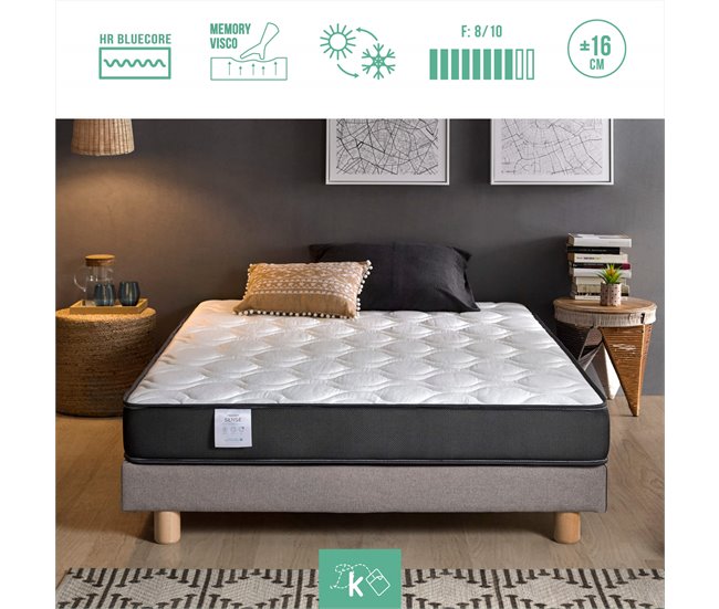 Colchón Viscoelástico Cama Nido Reversible Sense 