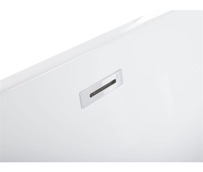 Beliani Bañera independiente NEVIS 75x150 Blanco