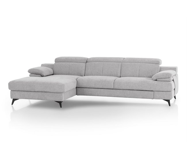 Chaise longue con cama TITUS Antracita