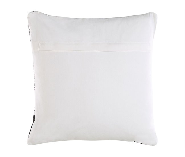 Beliani Cojín decorativo HAZRO Crema