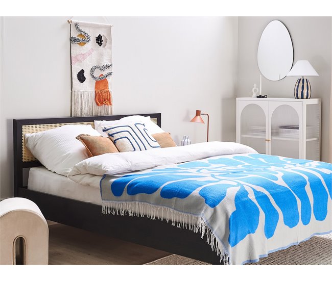 Beliani Manta KIHUN Azul