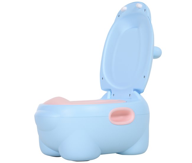 Orinal Infantil TPE, Plástico HOMCOM Azul