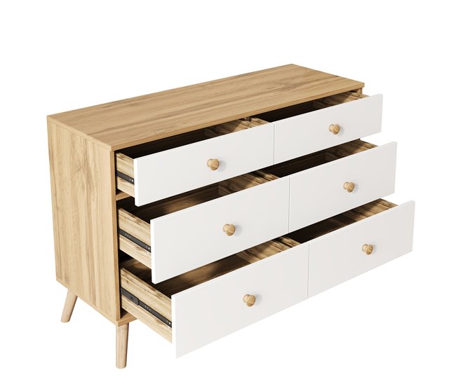 Aparadores Natural/ Blanco