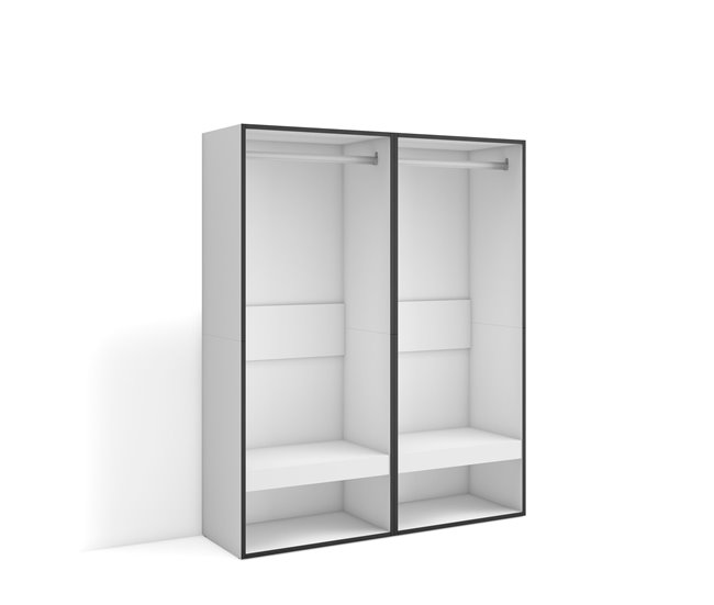 Vestidor abierto 120 Blanco