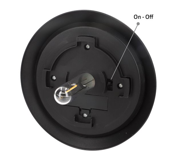 Aktive Set de 2 balizas LED solares luz cálida 6 lúmenes IP44 Negro