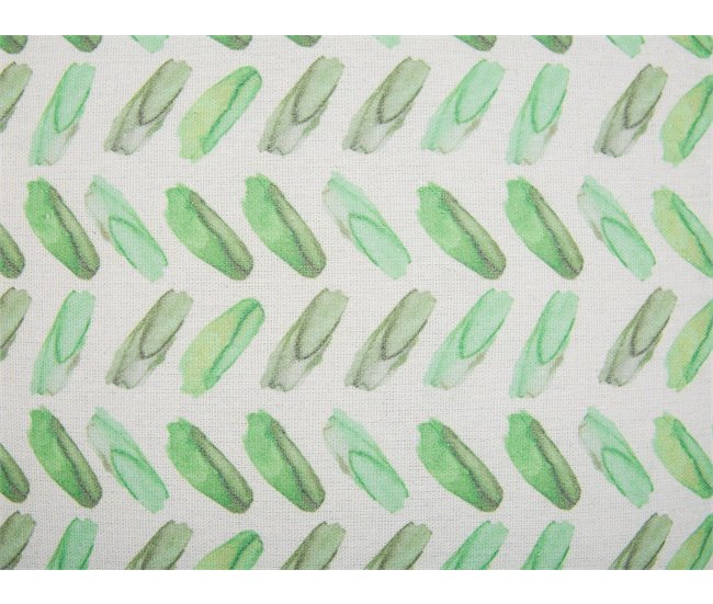 Beliani Cojín decorativo PRUNUS Verde
