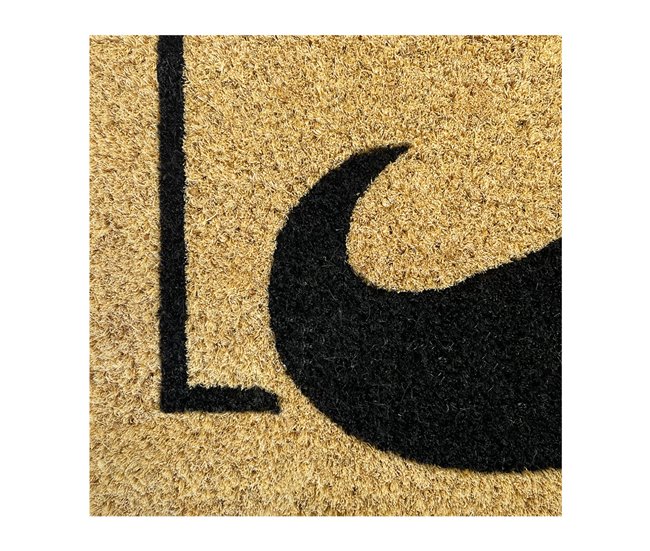 Acomoda Textil – Felpudo de Coco Natural Ecológico Animado. Marron Claro