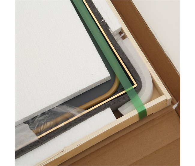 Espejo completo arqueado 50x3 Dorado