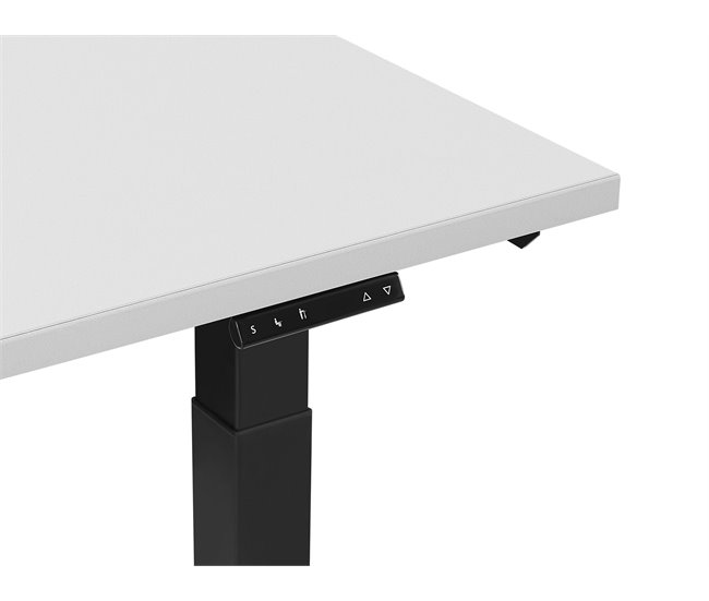 Beliani Escritorio DESTIN 130x72 Gris
