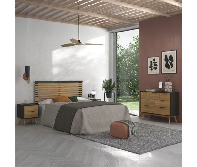 Cómoda Numa 120 Blanco/ Madera