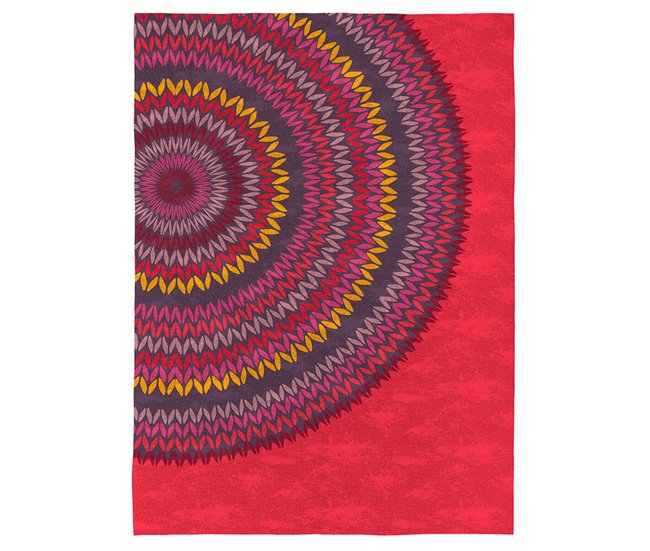 Alfombra decorativa RUSG&RUGS MANDALA 80x150 Multicolor
