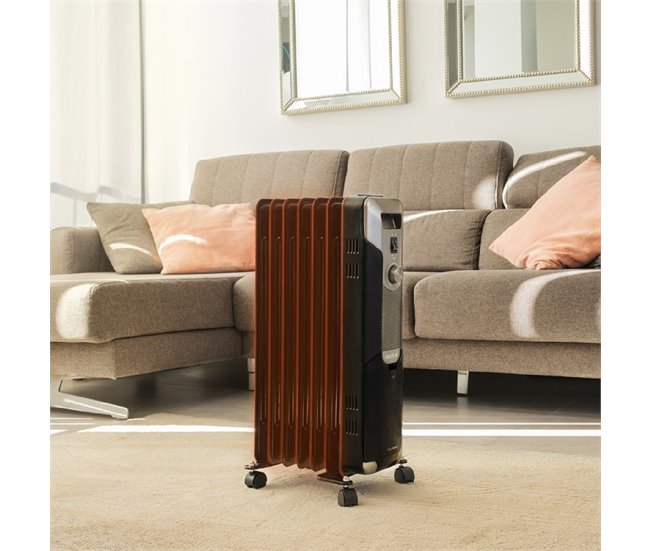 Cecotec Radiador de aceite Radiador de aceite ReadyWarm 7000 Spac Negro