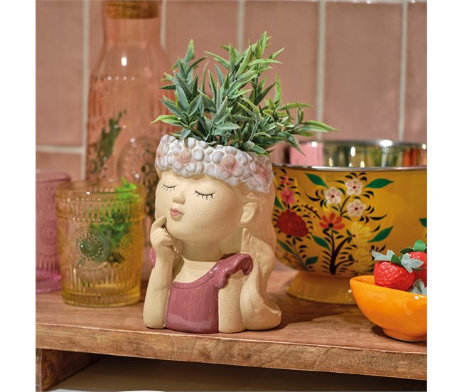Macetero BASILIA marca DECORIS Multicolor