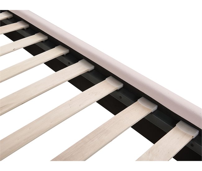 Beliani Cama Terciopelo MIRIBEL 207x218 Beige