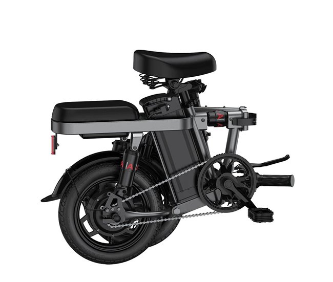 ENGWE T14 EU - Bicicleta eléctrica compacta | Autonomía de 45KM Gris