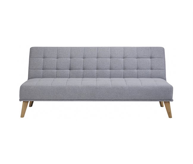 Sofá cama de tela OLIVIA Gris