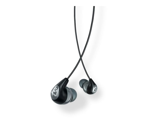 Auriculares con Micrófono SE112-GR Negro
