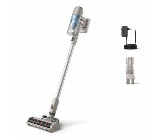 Aspirador Escoba Gris