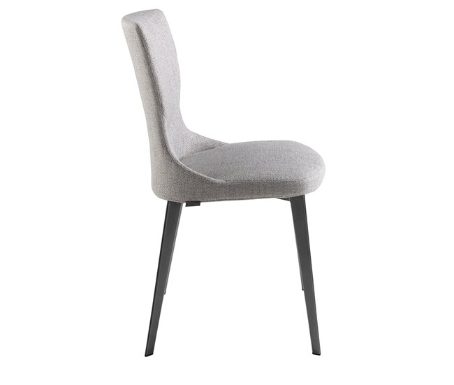ANGEL CERDA Silla tela gris Gris