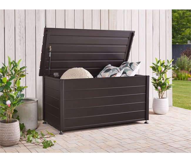 Beliani Arcón CAMPALTO 123 Gris Oscuro