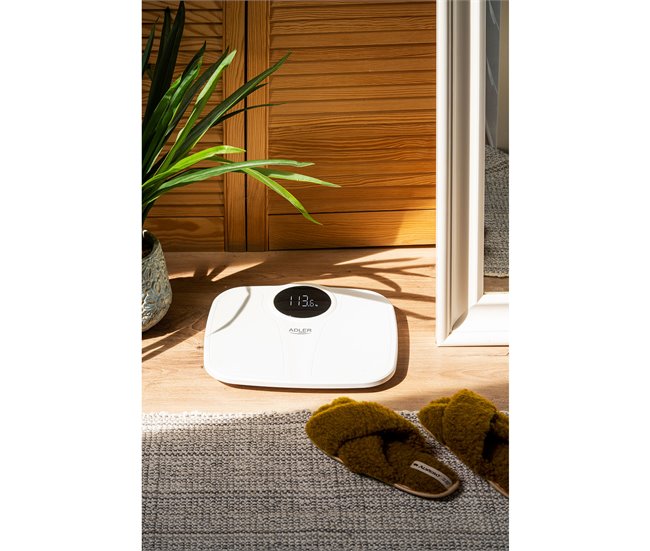Báscula de baño Adler AD8172W Blanco