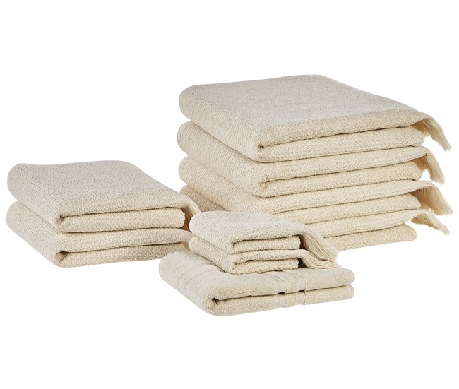 Beliani Toalla ATIU Beige