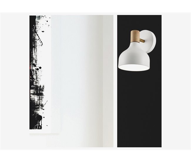 Aplique de pared ARAN marca BSS Blanco