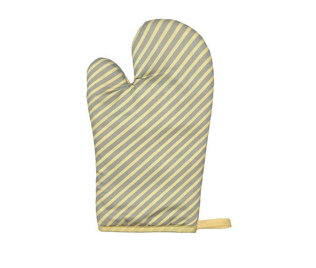 SET DELANTAL MANOPLA Y AGARRADOR NAF NAF BREAD Gris