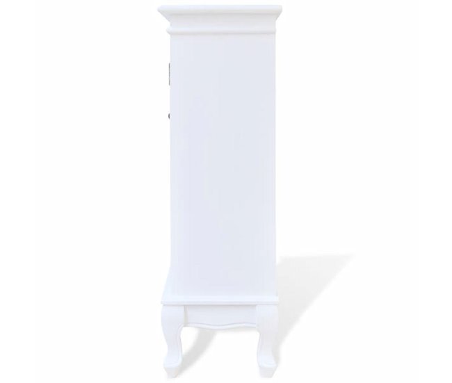 Aparador cajones estantes 4402197 Blanco/ Beige