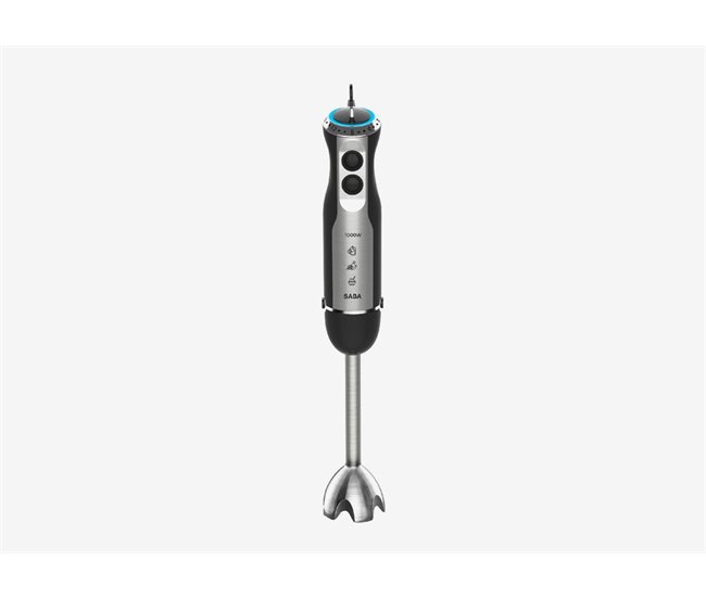 Batidora varilla SABA SB-BAT-2021 1000w inox Negro