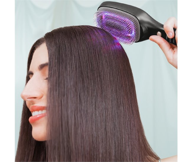 Cecotec Cepillo reparador HairCare Revitalize Negro