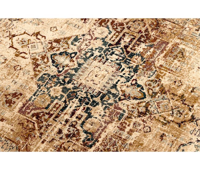 Alfombra de lana POLONIA KALAR 170x235 Marron
