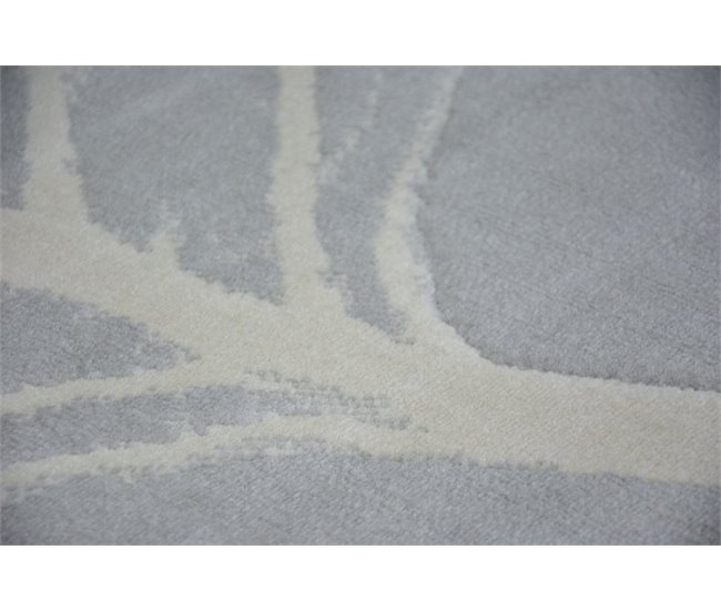 Alfombra SCANDI 18281/652 Hojas 160x230 Gris