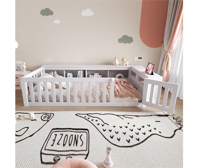 Camas infantiles 112x222 Blanco