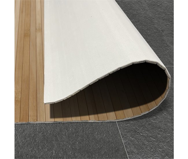 Alfombra de Bambú natural antideslizante 160x240 Beige