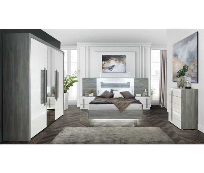 Cama canapé 150x190cm TIZZIANO 5.0 Gris