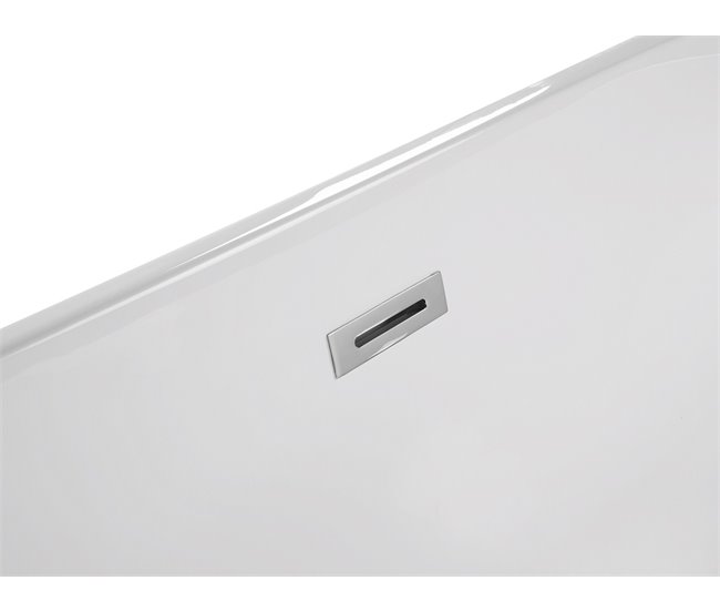 Beliani Bañera independiente NEVIS 75x160 Blanco