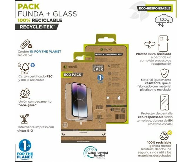 Funda para Móvil iPhone 15 Pro Transparente