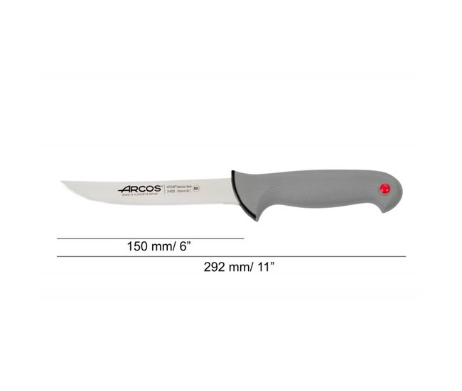 Arcos Cuchillo Deshuesador Colour Prof Gris