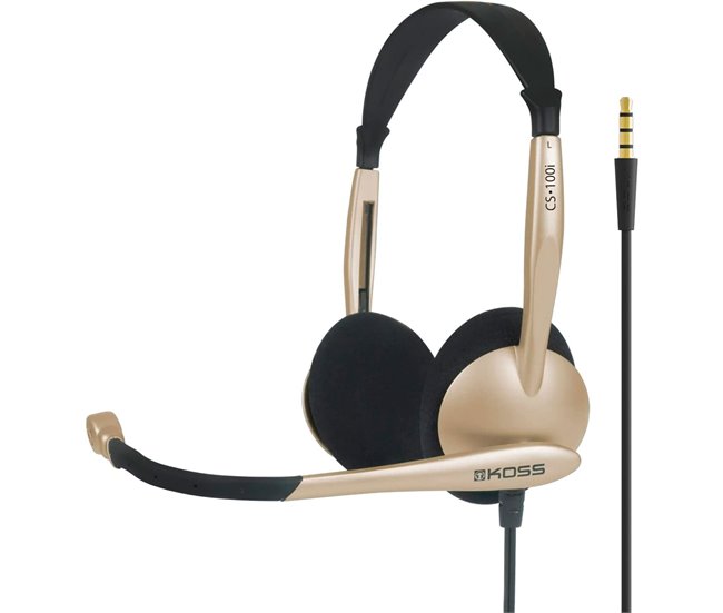 Auriculares con cable KOSS CS100i Dorado