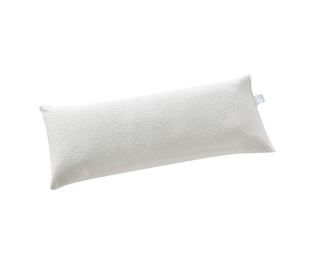Almohada Viscoelástica Copos 70x40 Blanco/ Gris