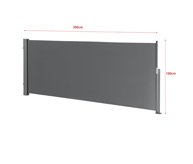 Toldo lateral Exterior Mulhacén 300x10 Arena