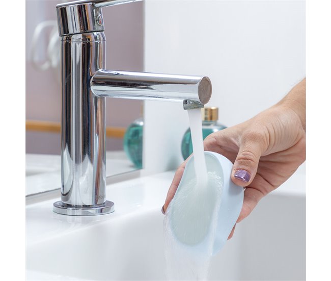 Depiladora Exfoliante por Fricción con Nanocristales Blanco