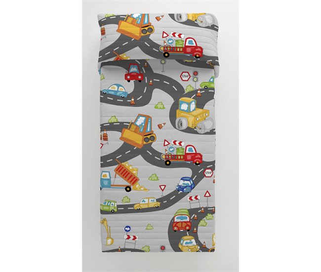 COLCHA BOUTI REVERSIBLE SCALEXTRIC 